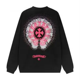 chrome hearts sweatshirt manches longues pour unisexe s_12515a6